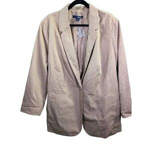 NWOT Denim 24/7 Notch Collar Blazer Suit Jacket size 24W